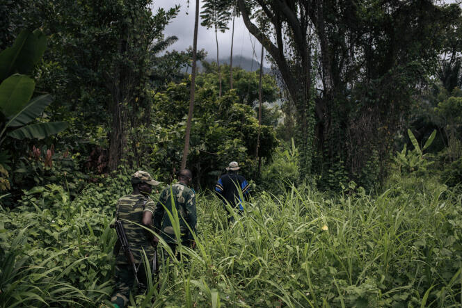 Des militaires congolais patrouillent dans le nord-est de la République démocratique du Congo (RDC), en mai 2021.