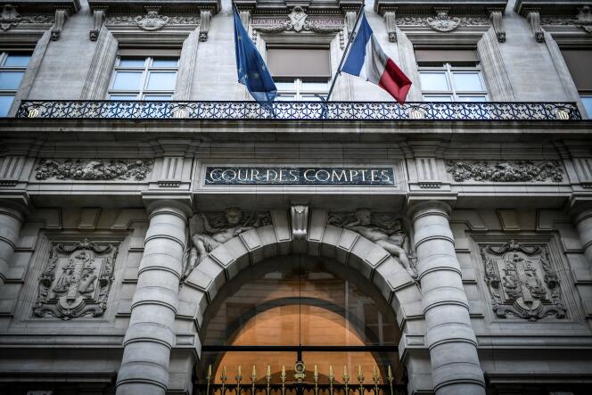 El Tribunal de Cuentas, en París, el 16 de febrero de 2022.