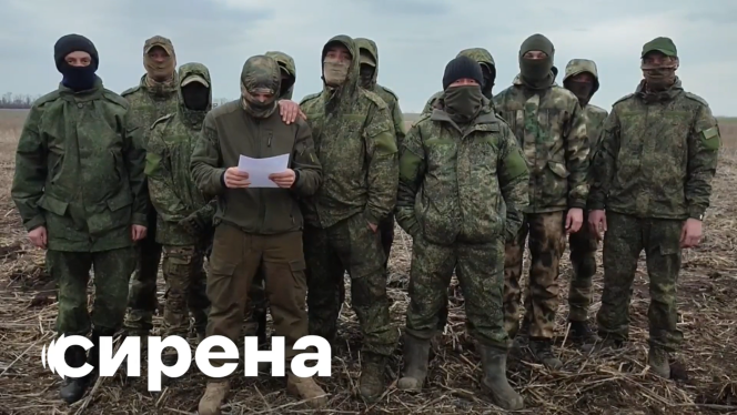 Extracto del video difundido el 11 de marzo por el sitio independiente Sirena en el que personas movilizadas de las regiones rusas de Sverdlovsk y Perm se quejan a Vladimir Putin.