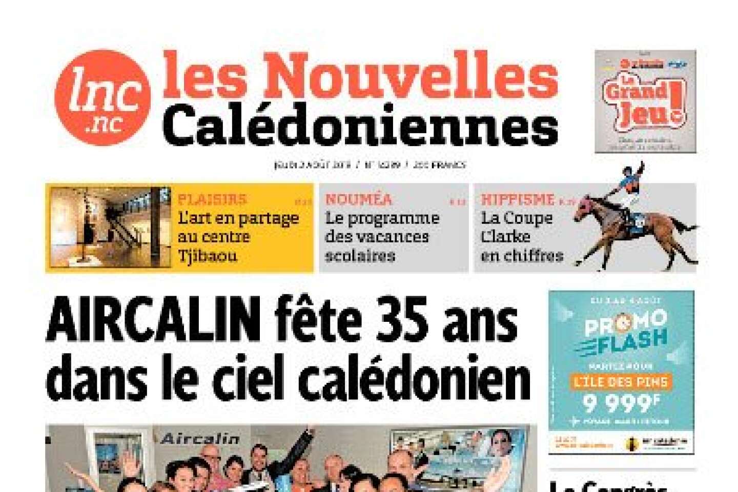 “Les Nouvelles calédoniennes”, the only daily newspaper in the archipelago, will disappear