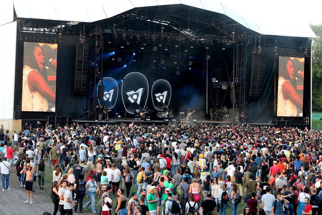 Concert at the Cabaret vert in Charleville-Mézières, August 24, 2017.