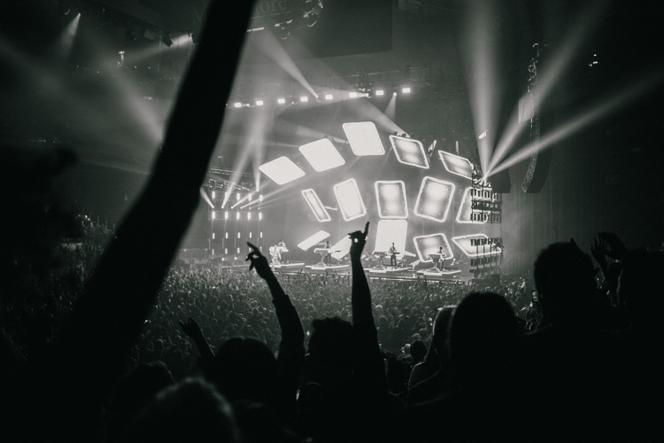 Concert de Stromae, au Madison Square Garden, à New York (Etats-Unis), le 22 novembre 2022.