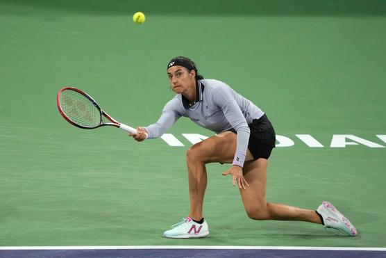 Caroline García en el torneo de Indian Wells (Estados Unidos), 14 de marzo de 2023.