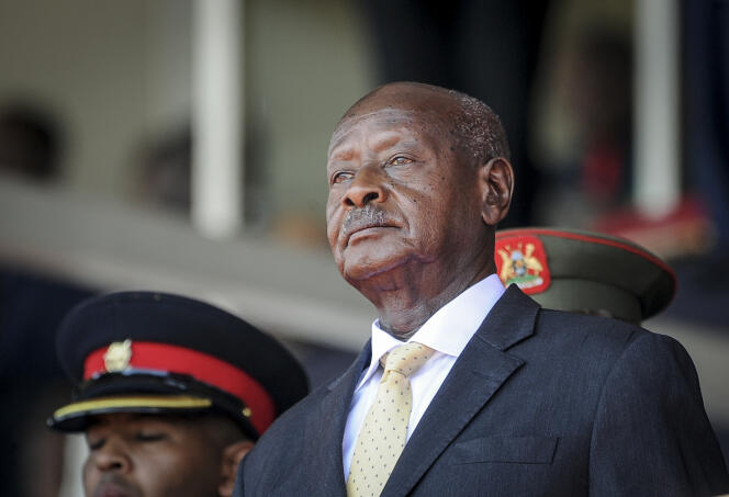  Le président ougandais, Yoweri Museveni, à Nairobi, au Kenya, le 11 février 2020.