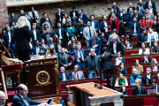 A l’Assemblée nationale, à Paris, le 16 mars 2023.