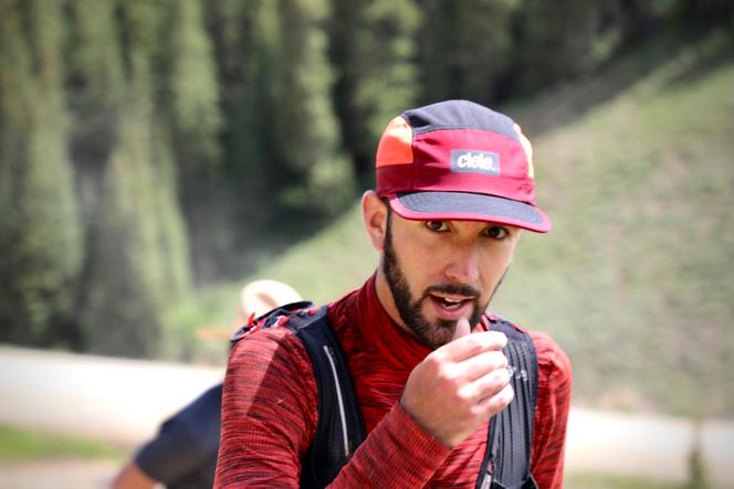 Aurélien Sanchez during the 2019 edition of the John Cappis 50k.
