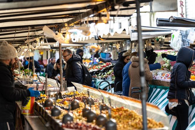 En un mercado, en Champigny-sur-Marne (Val-de-Marne), 26 de febrero de 2023.