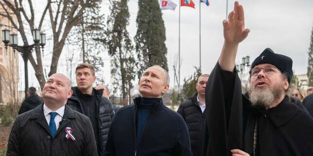 Guerre en Ukraine, en direct : Poutine s’est rendu à Marioupol, occupée par les forces russes