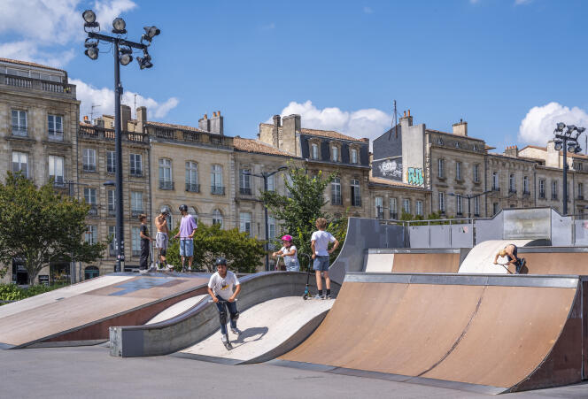 Quartier des Chartrons, Skate-Park à Bordeaux (Gironde)
