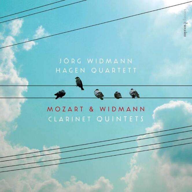 Cover of the album “Clarinet Quintets”, by Jörg Widmann and the Hagen Quartet.