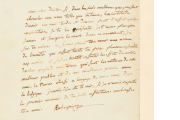 Robespierre (Maximilien de). Autograph letter signed 