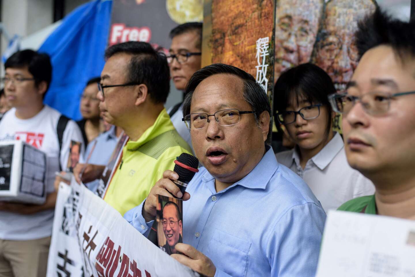 In Hong Kong, a prominent rights defender was arrested