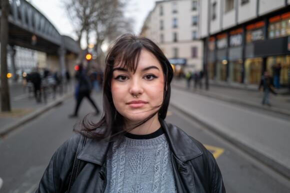 Lucie, 20 ans, étudie en master d’anglais à La Sorbonne-Nouvelle.