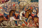 La bataille de Kulikovo (1380), entre les armées de la Horde d’or et celles de plusieurs principautés russes. 
