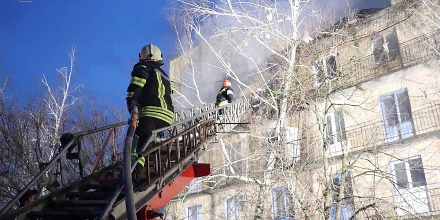 Tres muertos en ataque con drones rusos en la región de Kiev