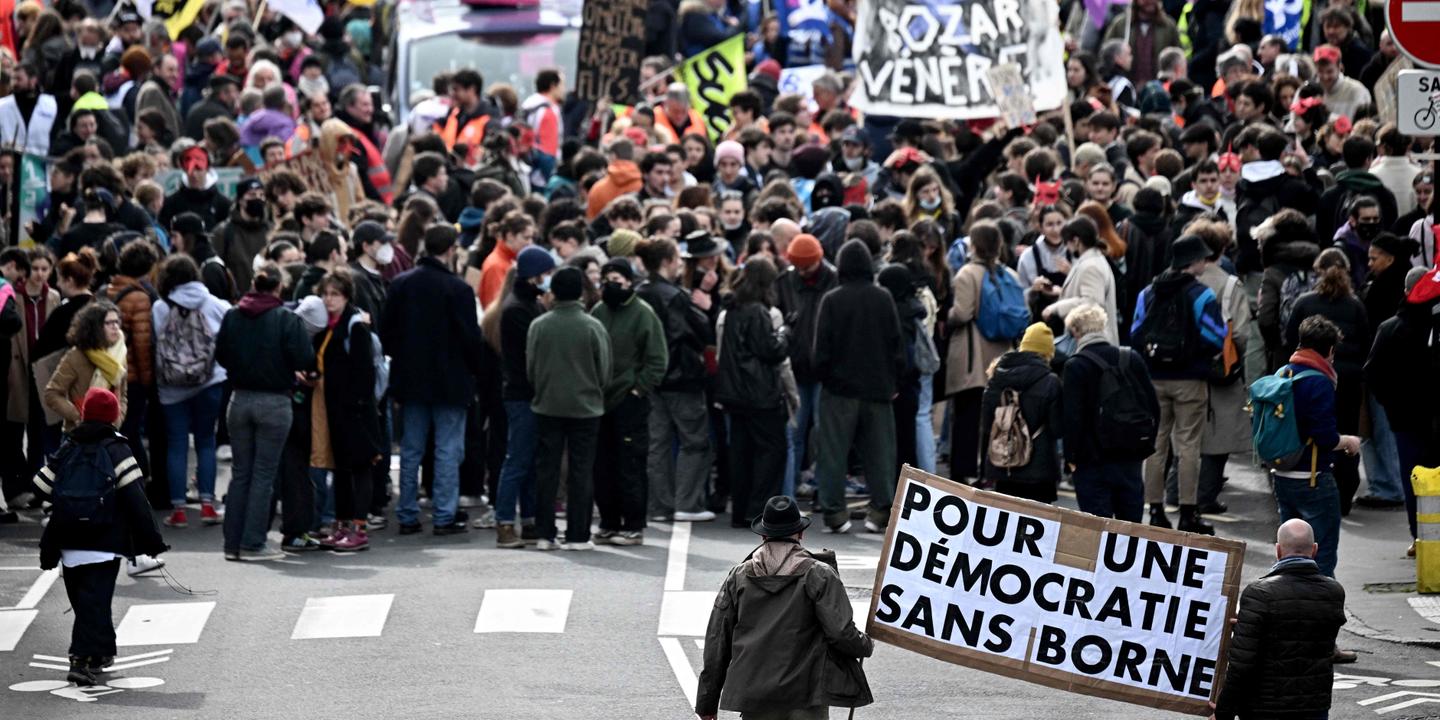 Manifestaciones del 23 de marzo, en directo: Reims, Nantes, Montpellier, Cambrai, Guéret, Aurillac… Las primeras procesiones desfilan esta mañana