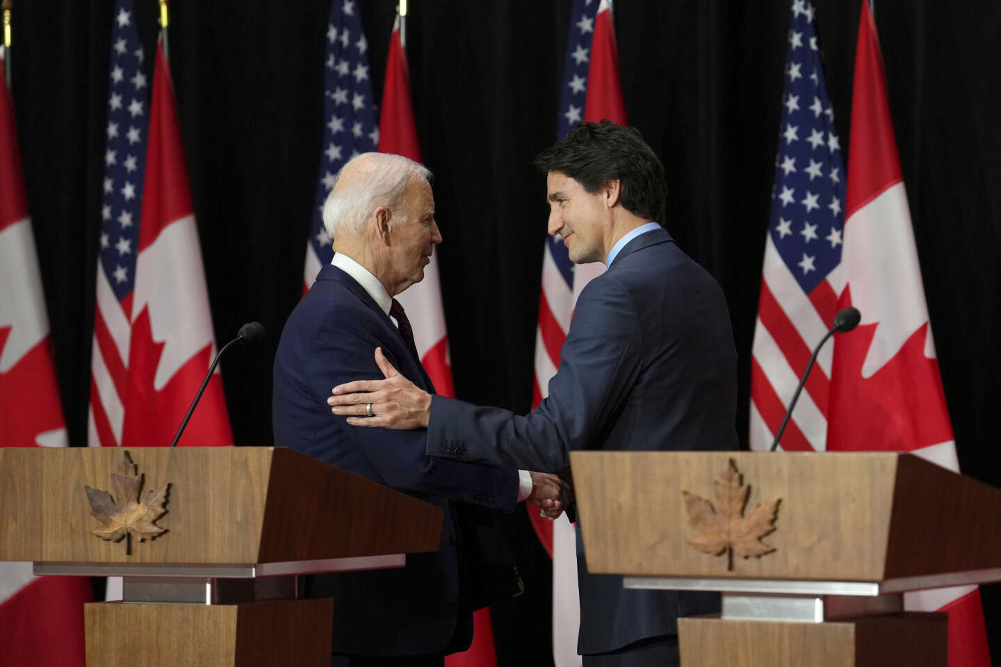 Joe Biden, visiting Canada, announces an agreement on irregular immigration between the two countries