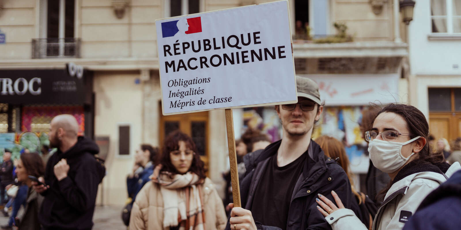Journée de mobilisation contre la réforme des retraites, à Paris, le 23 mars 2023.