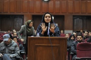 Reyhaneh Jabbari dans « Sept hivers à Téhéran », documentaire de Steffi Niederzoll.