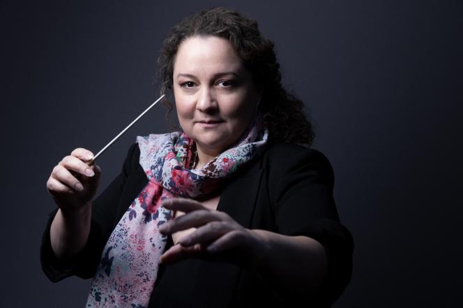 Conductor Zahia Ziouani, January 11, 2023. 