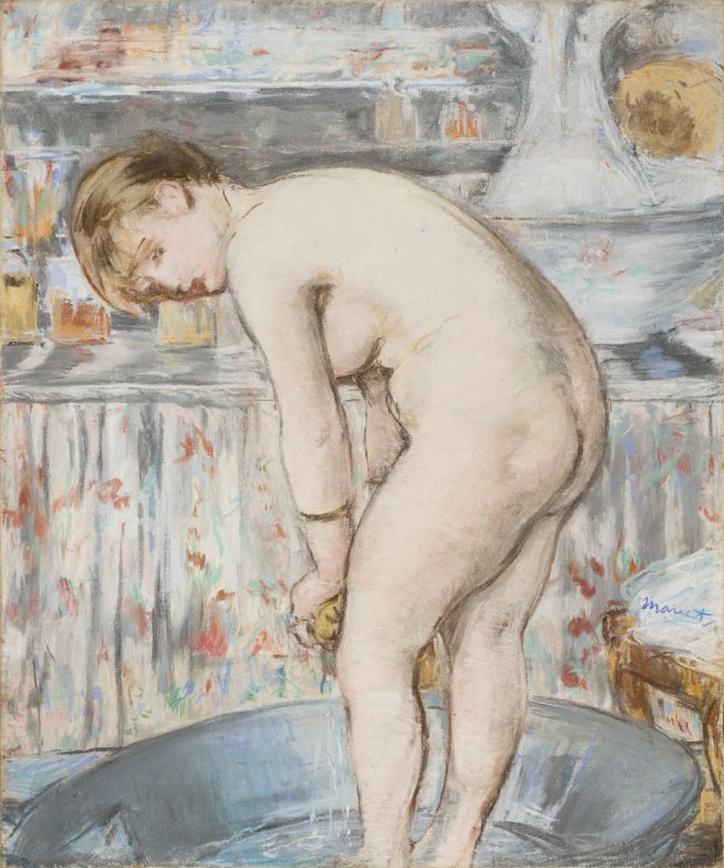 « Le Tub » (1878), d’Edouard Manet. Pastel sur toile.