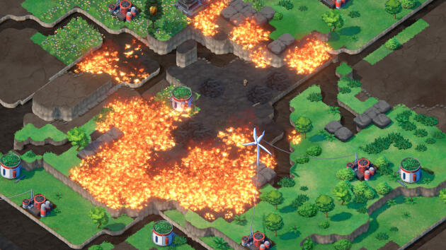 Dans « Terra Nil », les incendies controlés permettent de fertiliser les sols et de faire pousser des forêts.