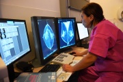 Breast cancer screening at the Institut Paoli-Calmette, in Marseille (Bouches-du-Rhône), in October 2017.