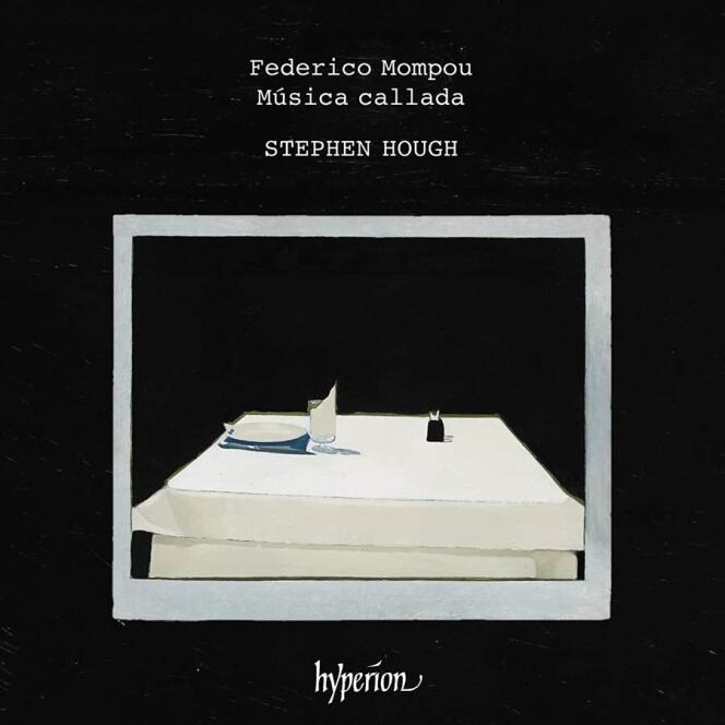 Pochette from the album « Silent Music », by Federico Mompou, by the pianist Stephen Hough.