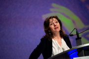 La présidente (PS) de la région Occitanie, Carole Delga, à Labège (Haute-Garonne), le 11 mars 2023.