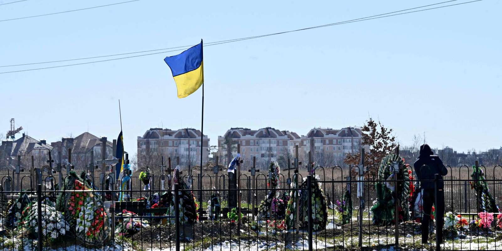 A Boutcha (Ukraine), le 30 mars 2023.