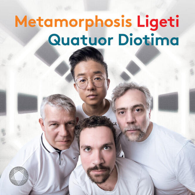 Cover of the album “Metamorphosis Ligeti”, by the Diotima Quartet.
