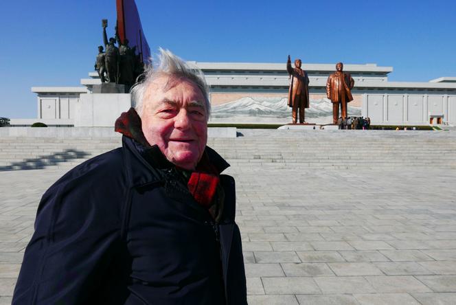 Claude Lanzmann dans le documentaire « L’Automne à Pyongyang », de François Margolin.