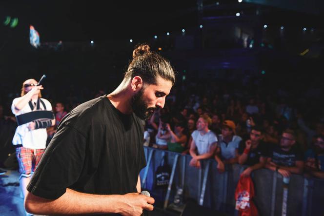 Le rappeur Souffrance, le 3 avril 2022.