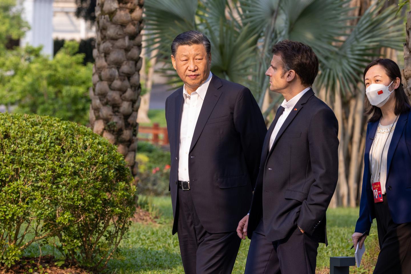 En China, las propuestas de Emmanuel Macron sobre Taiwán presentadas por el «Global Times»