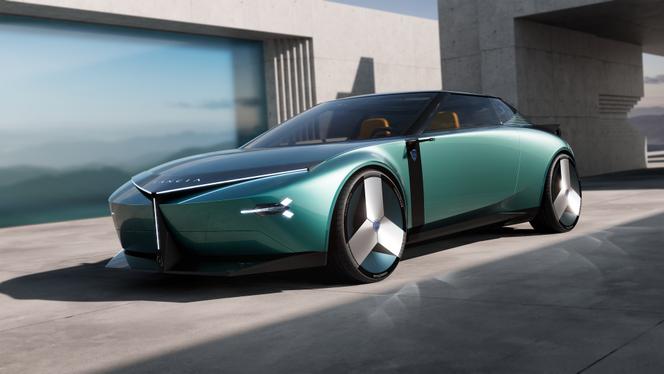 El concept car denominado Pu+Ra HPE definirá el estilo de Lancias para los próximos diez años. 