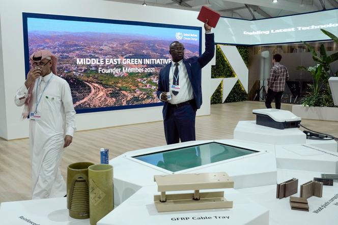 El pabellón de Arabia Saudita durante la COP27, en Sharm El-Sheikh (Egipto), el 10 de noviembre de 2022.