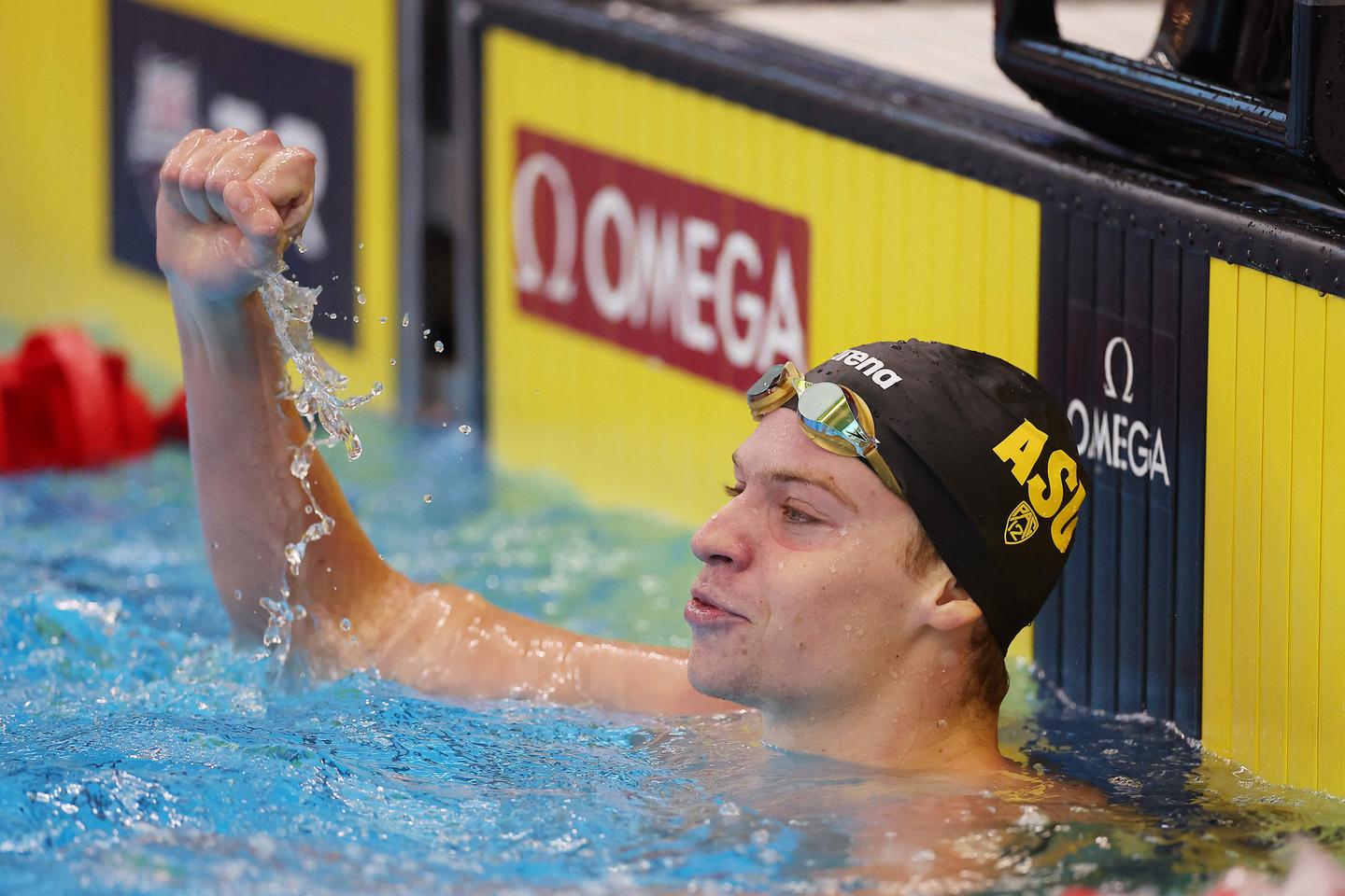 Swimmer Léon Marchand continues his quest for gold and breaks Michael Phelps
