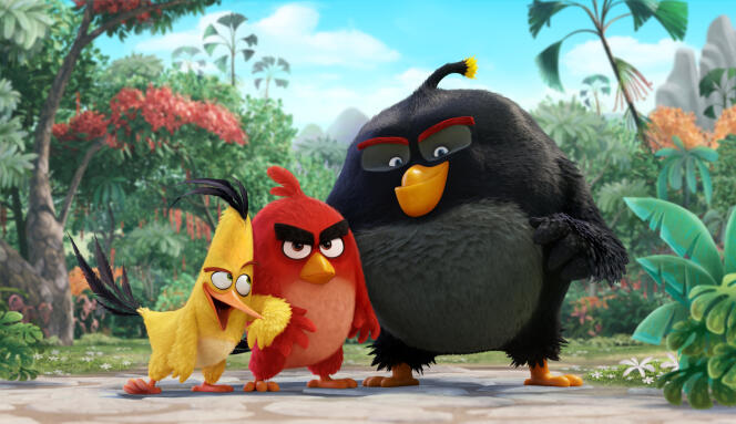 La película “Angry Birds” (2016) fue coproducida por los estudios de producción Rovio y Columbia.