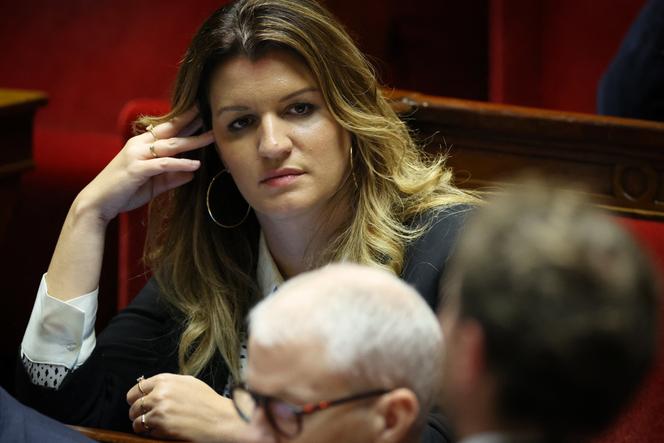 Marlène Schiappa, secrétaire d’Etat chargée de l’économie sociale et solidaire et de la vie associative, à l’Assemblée nationale, le 22 novembre 2022.