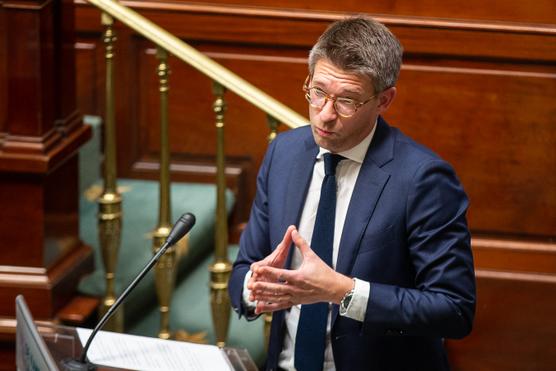 El ministro de Economía belga, Pierre-Yves Dermagne, en Bruselas el 27 de octubre de 2022.