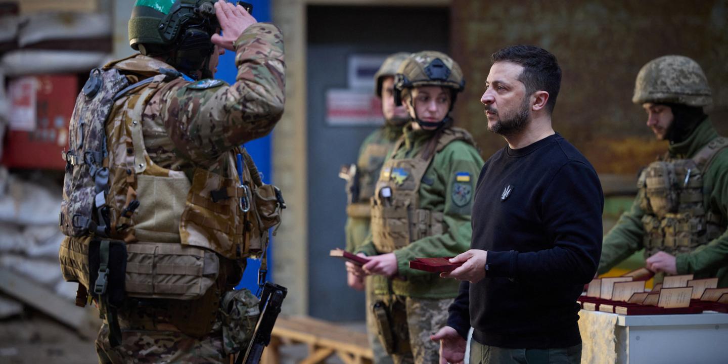 después de la visita sorpresa de Putin a Lugansk y Kherson, Volodymyr Zelensky va al Frente Oriental