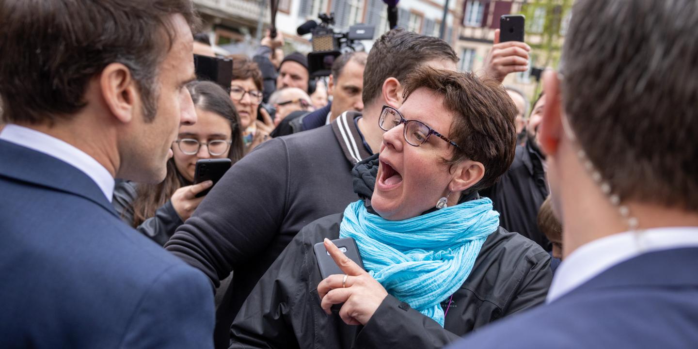 Emmanuel Macron pris à partie en Alsace, ou l'impossible apaisement