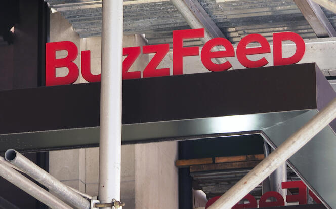 BuzzFeed-inngang til New York, 19. november 2020. 