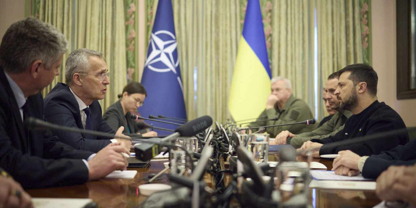 “Si el presidente Zelensky y los ucranianos dejan de luchar, su país ya no existirá”, afirma el secretario general de la OTAN