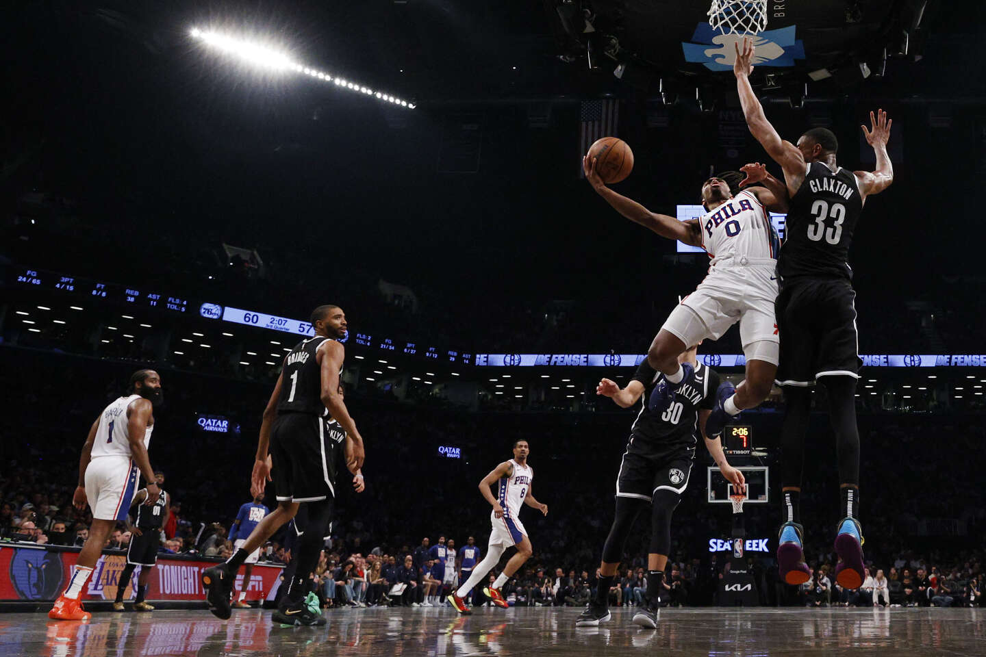 NBA Playoffs: The Philadelphia 76ers sweep the Brooklyn Nets to advance to  the second round