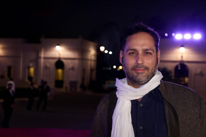 Lebanese director Wissam Charaf at the Red Sea International Film Festival in Jeddah, Saudi Arabia, December 4, 2022.