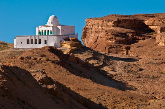 El mausoleo de Sidi Bouhlel, en Túnez.