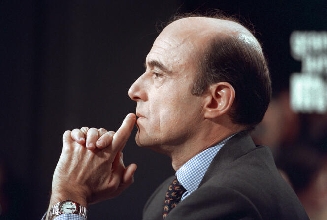 Alain Juppe in 1995.
