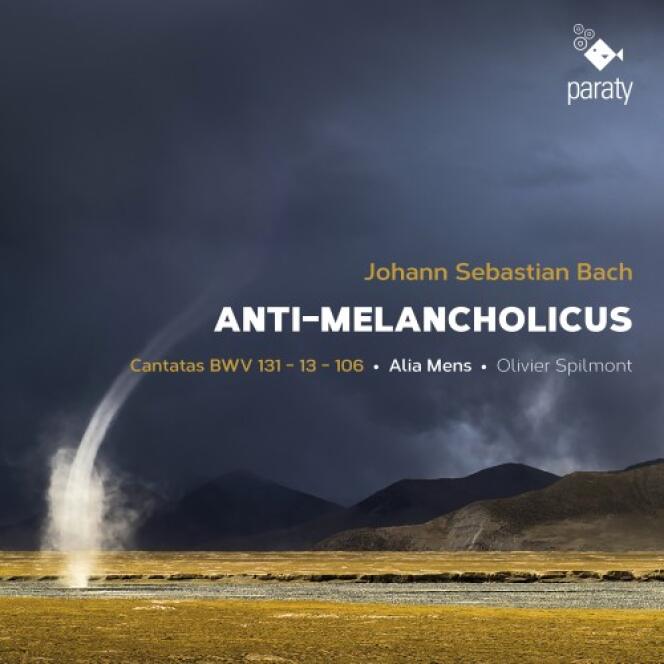 Pochette de l’album « Anti-Melancholicus », cantates de Johann Sebastian Bach par l’Ensemble Alia Mens, Olivier Spilmont (direction).