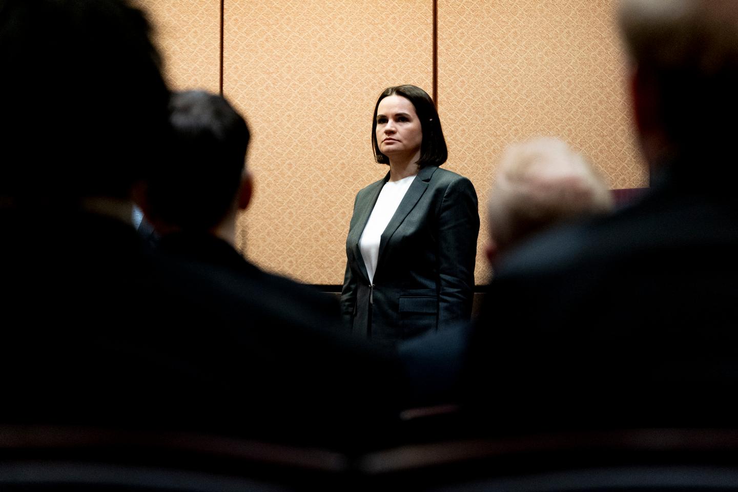 Belarusian opposition leader Sviatlana Tsikhanouskaya is fighting for